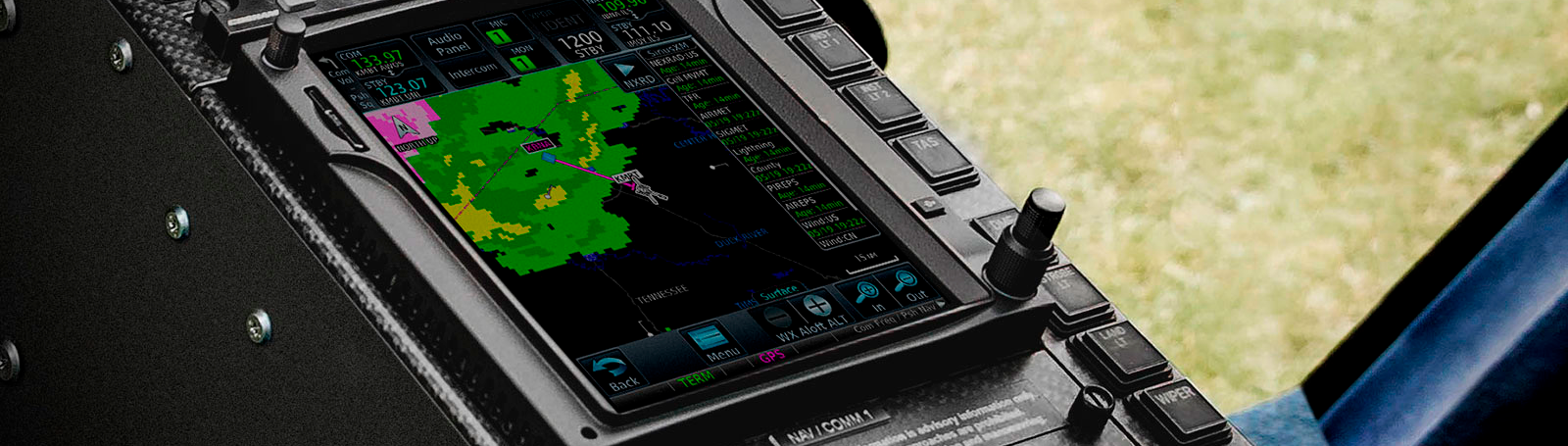 Enlaces de datos y conectividad para helicópteros